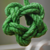 Chanvre teinté vert
