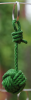 Chanvre teinté vert