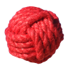 Chanvre teinté rouge