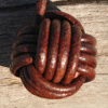 Cuir teinté chocolat
